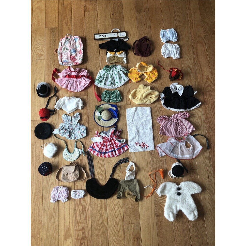 Muffy Vanderbear Clothes Hat Accessory Lot Retired Vintage Rare 1989+ Collection